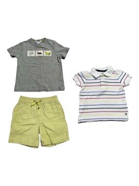 Janie & Jack 3 piece baby boy bundle 6-12 months